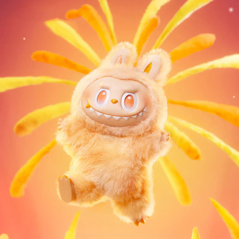 The Monster Energy Series Yellow Peach Plush Pendant