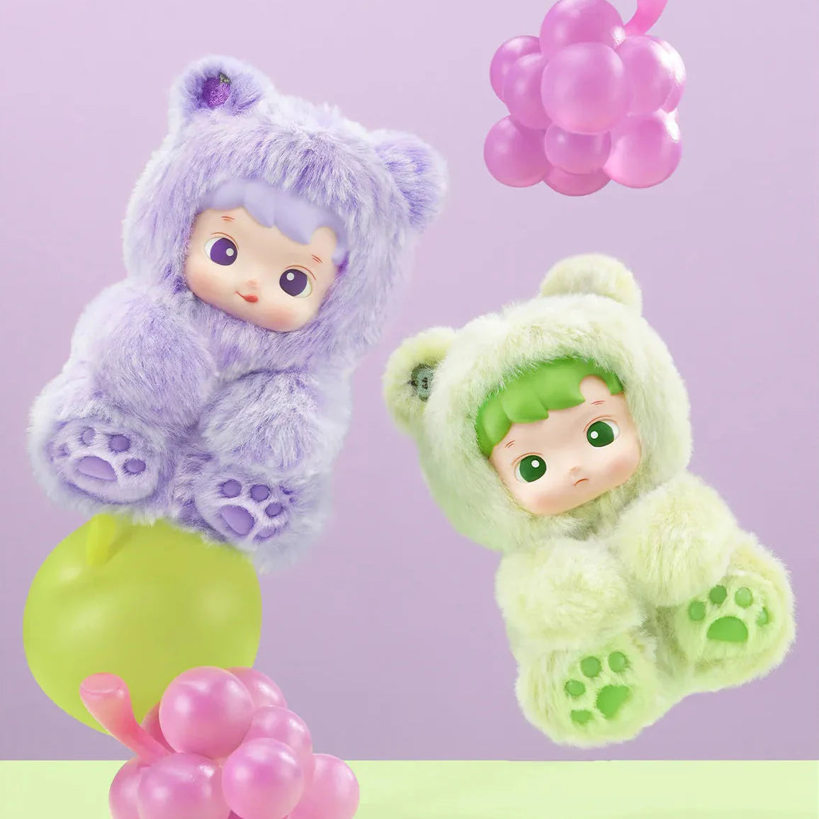 Dreamy Grape Glow – Gummy Bear Collectible