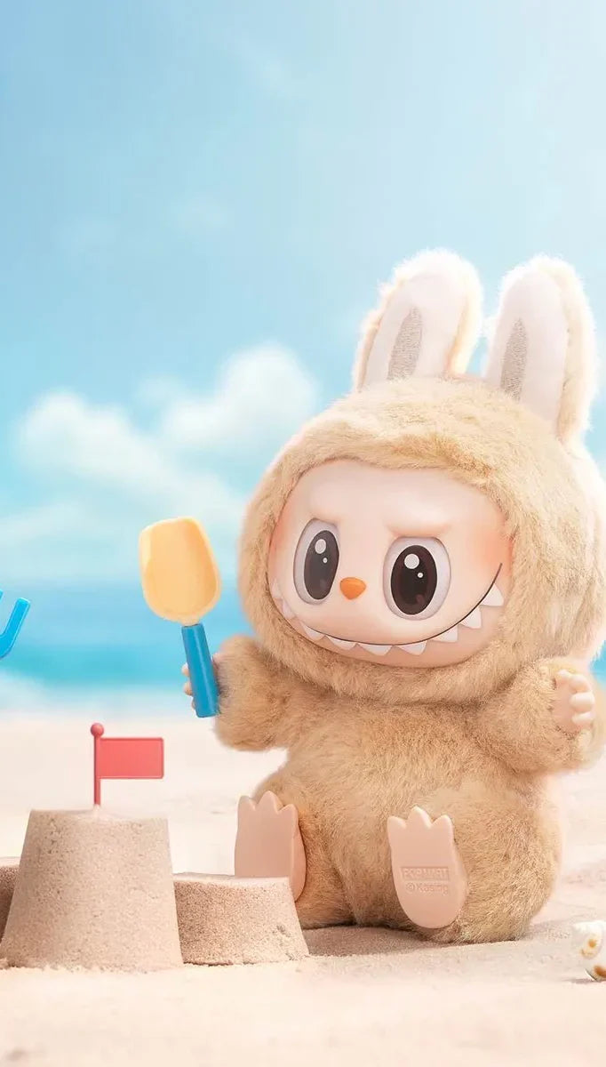 Baba the Chill Bunny – “Have a Seat” Plush Vinyl Keychain